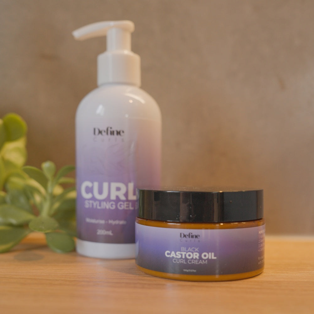 DefineCurls Black Castor Oil Curl Cream